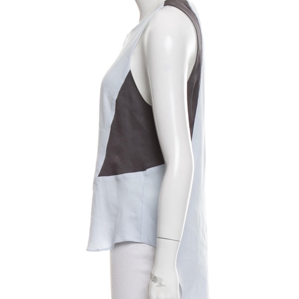 Rag And Bone Color Block High Low Top - image 3